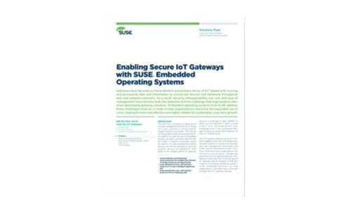 Aktivieren sicherer IoT -Gateways mit eingebetteten Betriebssystemen