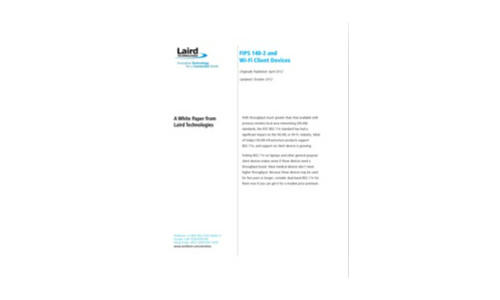 FIPs 140-2 und Wi-Fi-Client-Geräte