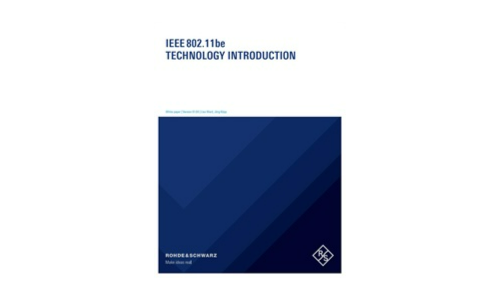 IEEE 802.11BE Technologie Einführung