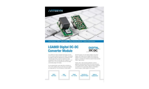 LGA80D Digital DC-DC-Wandlermodul