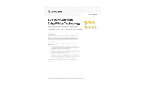 Luxeon COB mit knuspriger Technologie