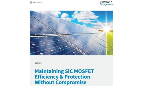 Aufrechterhaltung der SIC -MOSFET -Effizienz und -schutz ohne Kompromisse